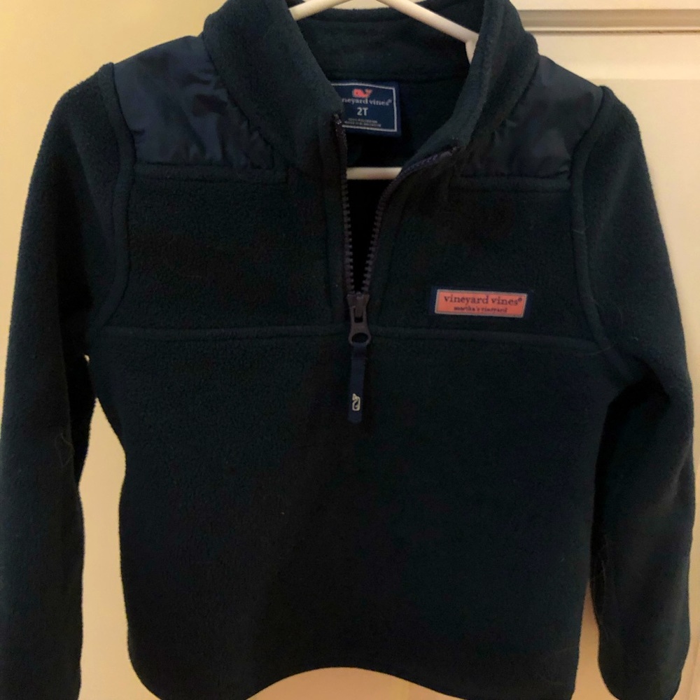 Vineyard vines fleece quarter zip